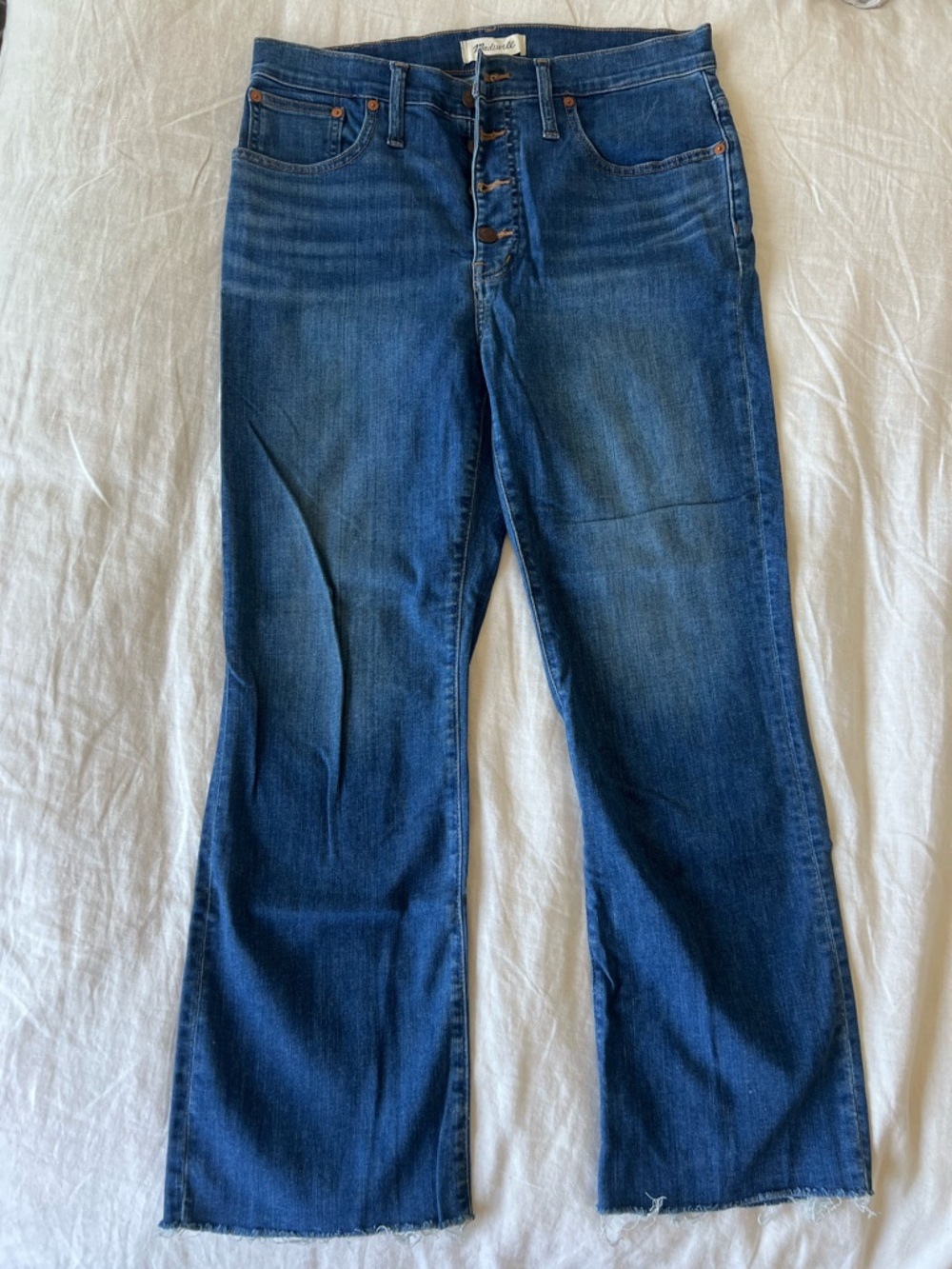 Dark Blue Women's Straight-Leg Jeans